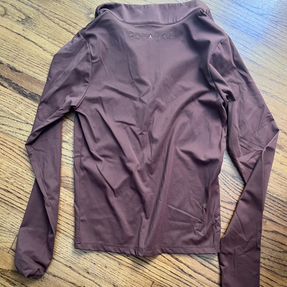 Balance Athletica Quarter zip workout jacket in size L - Picture 2 of 3
